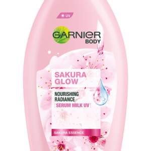 Garnier Sakura Glow Pinkish Radiance Serum Milk UV Body Lotion